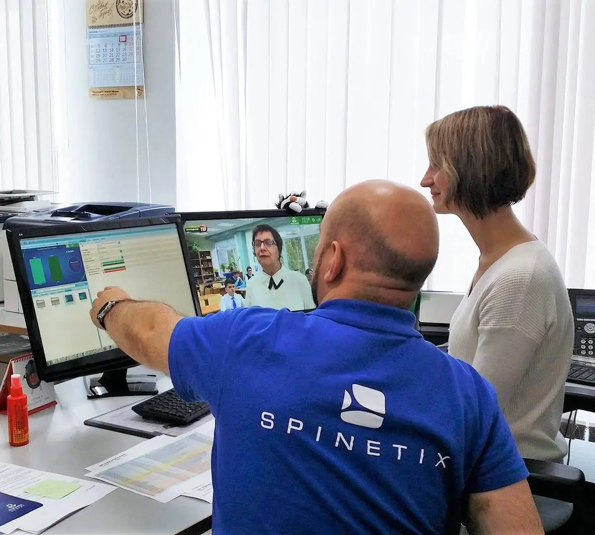 SpinetiX support for school signage